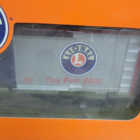 LIONEL O GAUGE 2003 TOY FAIR BOXCAR NEW OLD STOCK 6-29918 - Picture 3 of 7